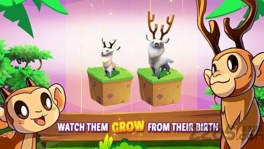 模拟动物园无限金币版下载,模拟动物园,动物园游戏,动物游戏