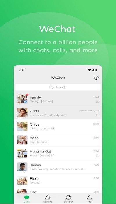 微信谷歌版最新版本下载,微信,腾讯app